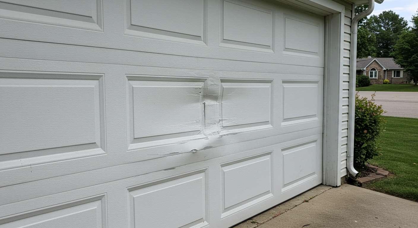 Dented or Damaged Door